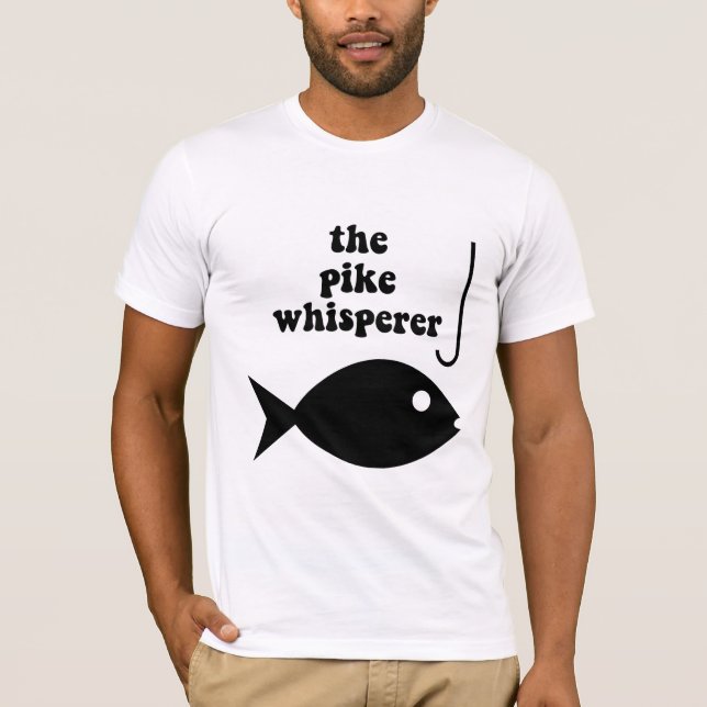 Spieß Whispererfischen T-Shirt (Vorderseite)