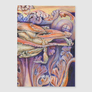 Spike and Curly Playing Tag Magnetkarte