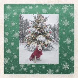 Spike "Let it snow" Glasuntersetzer