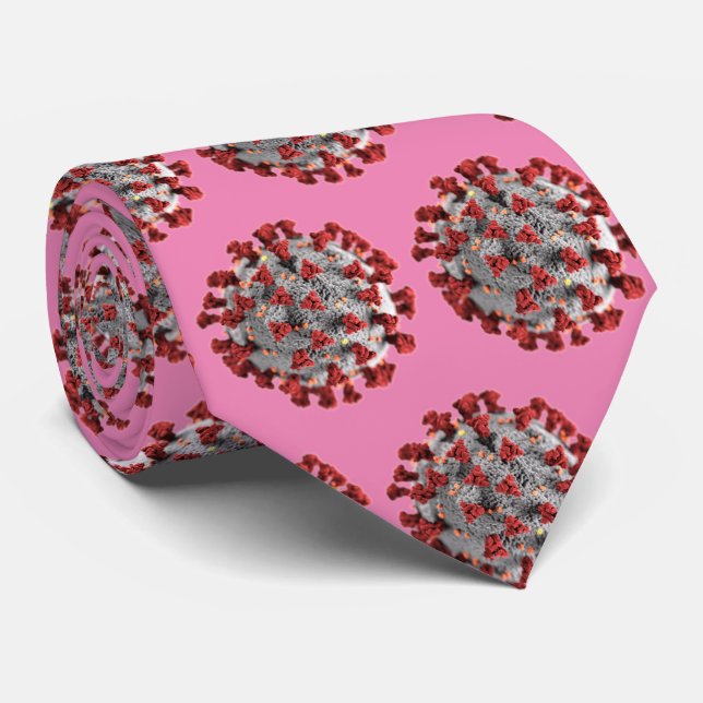 Spike Protein Neck Tie Krawatte (Gerollt)