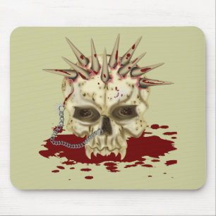 Spike Skull Mousepad