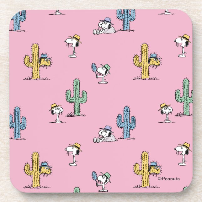 Spike Sugar Pop Muster Getränkeuntersetzer (Vorderseite)