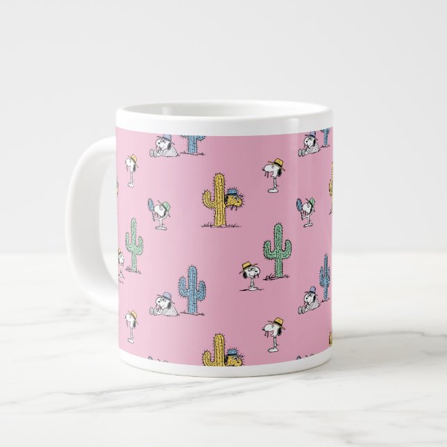 Spike Sugar Pop Muster Jumbo-Tasse (Vorderseite Links)