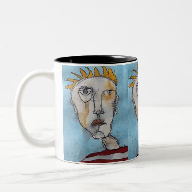 Spike Zweifarbige Tasse (Links)