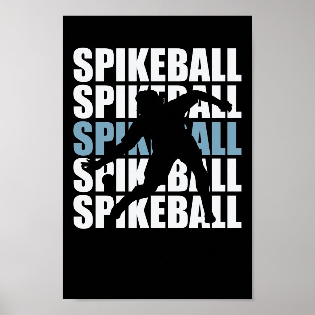 Spikeball Roundball Sport Hobby Freizeit Poster (Vorne)