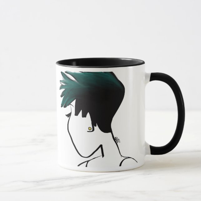 Spiked Ombre-Tasse Tasse (Rechts)
