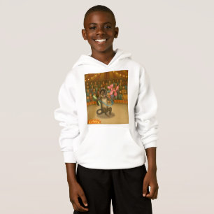 Spikes Ballon-Affen-Magie Hoodie