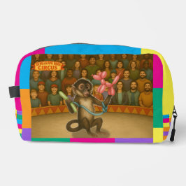 Spike's balloon monkey magic waschbeutel