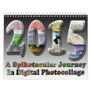 Spiketacular surrealer Kunst-Kalender für 2015! Kalender