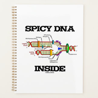 Spikuläre DNA im Spaß Molekularbiologie-Geek Planer