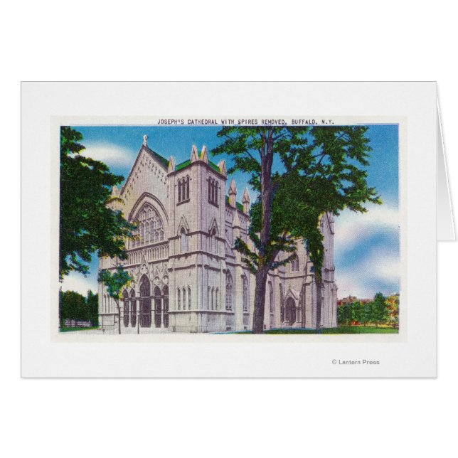 Spiless View of St. Joseph's Cathedral (Vorderseite (Horizontal))