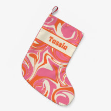 Spill in Rosa, Orange und Creme