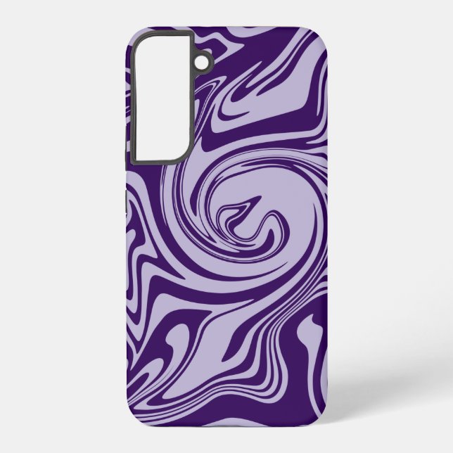 Spill - Lila Samsung Galaxy Hülle (Rückseite)