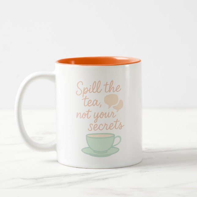 Spill the Tee Tasse - Sassy Gossick Coffee Cup (Links)