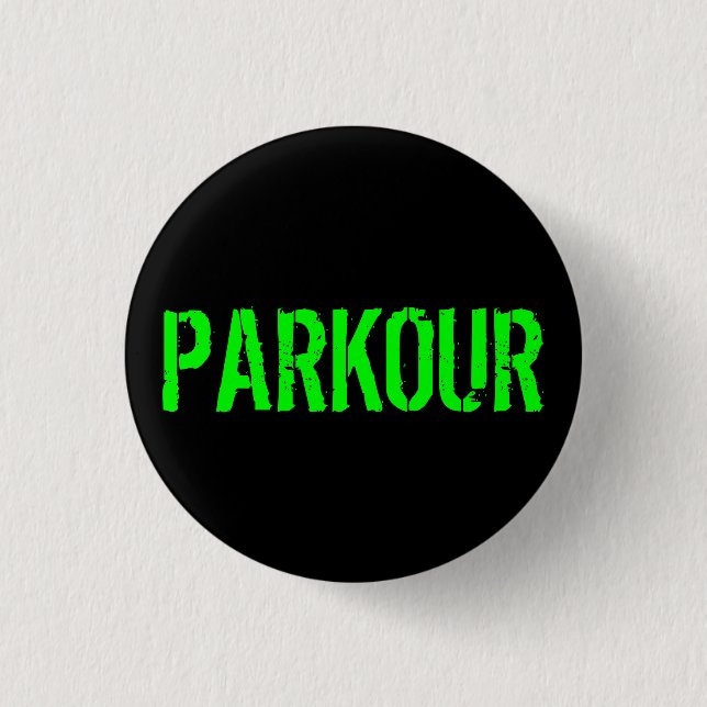 Spilla Parkour Button (Vorderseite)