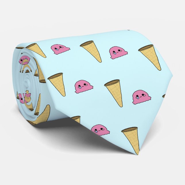 Spilt Ice Creme Krawatte (Gerollt)