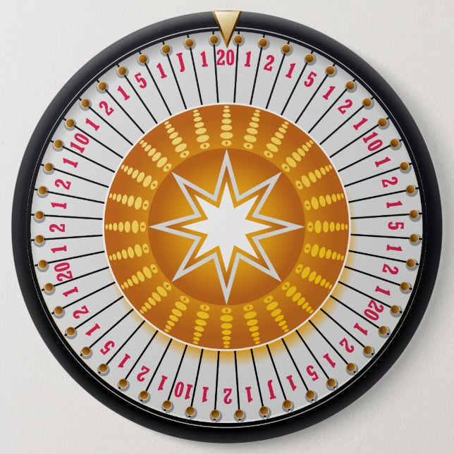 Spin 1 Tasten Button (Vorderseite)
