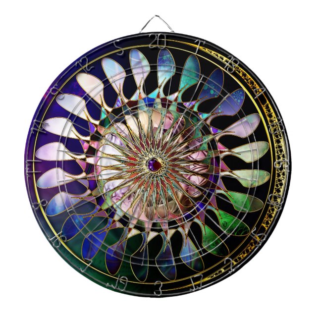 Spin Art 1 Dart Boards Dartscheibe (vorne)