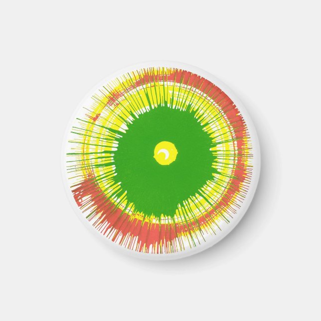 Spin Art Magnete (Vorne)