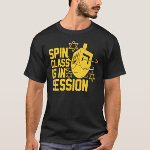 Spin Class in Session Dreidel Funny jüdischen Hanu T-Shirt