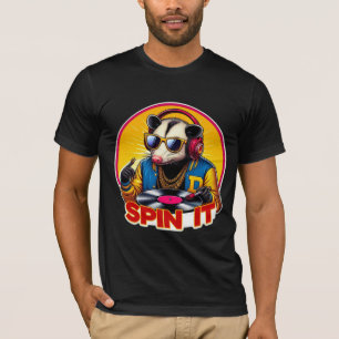SPIN IT-OPOSSUM DJ 6 T-Shirt