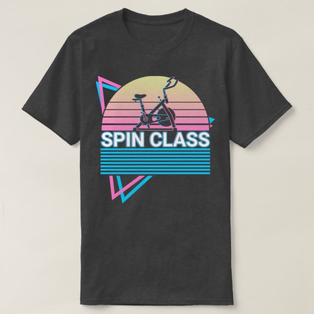 Spin-Klasse Retro T-Shirt (Design vorne)