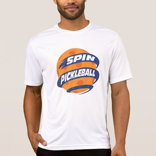 Spin-Pickleball T-Shirt (Vorderseite)