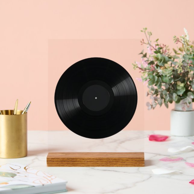 Spin the Past: The Vinyllegacy Acrylschild (Hochzeit)