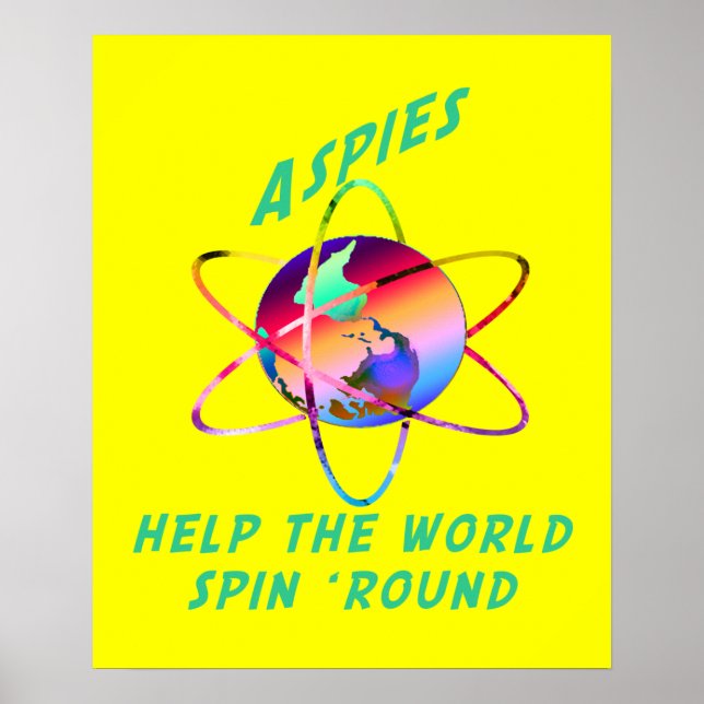 Spin the World Posters Poster (Vorne)