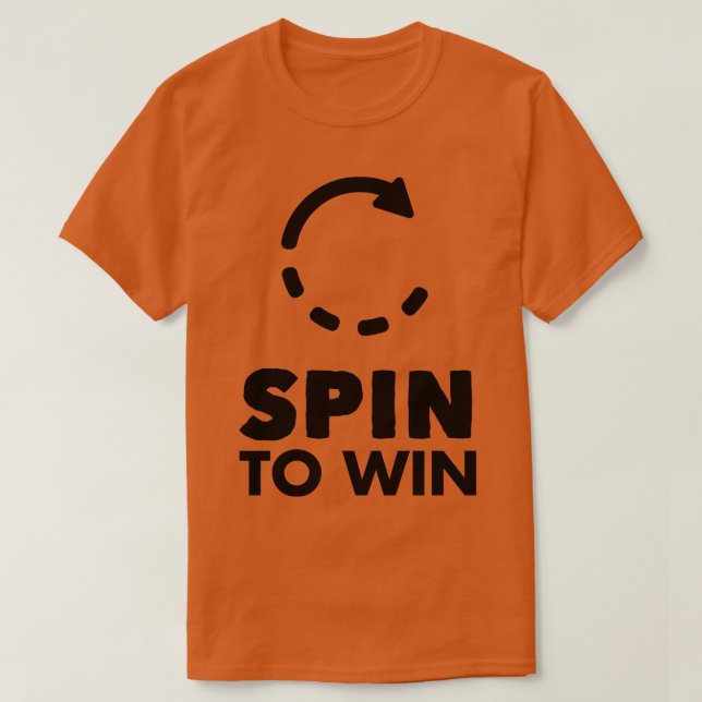 Spin to win T-Shirt (Design vorne)
