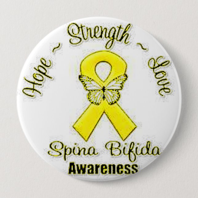 Spina Bifida Button (Vorderseite)