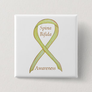 Spina Bifida Buttone Button