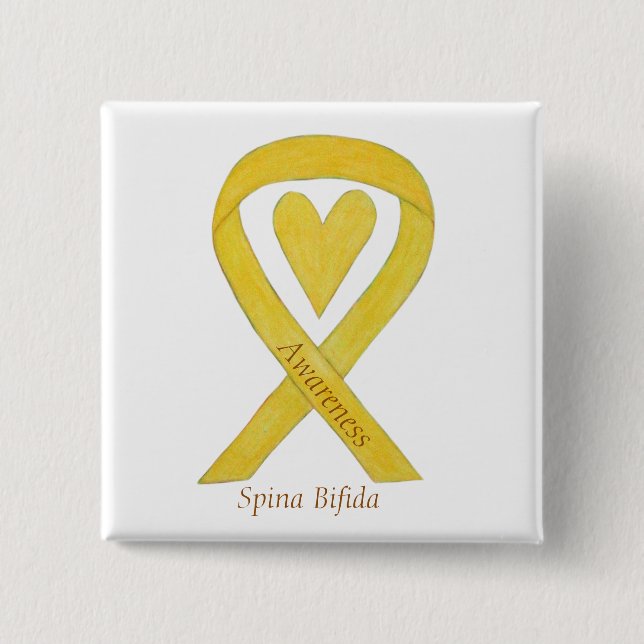 Spina Bifida Buttone Button (Vorderseite)
