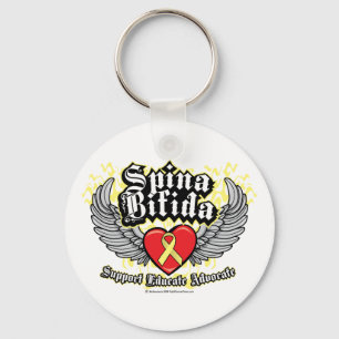Spina Bifida Wings Schlüsselanhänger