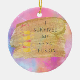 Spinal Fusion Memento Weihnachtsschmuck