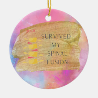 Spinal Fusion Memento Weihnachtsschmuck