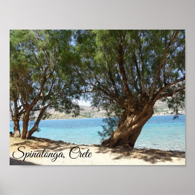 Spinalonga, Crete Poster (Vorne)