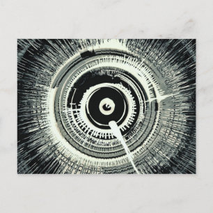 Spinart! Super Nova Black Postkarte