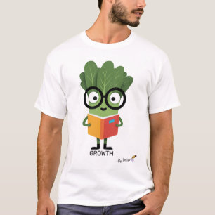 Spinat mit Brille WACHSTUM - Nach Design T-Shirt