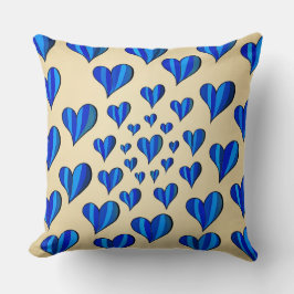 Spindled Heart – Brilliant Blues Edition Kissen