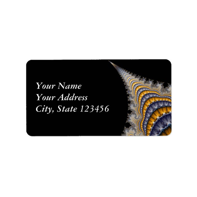 Spine_Fraktal Adressaufkleber (Vorne)