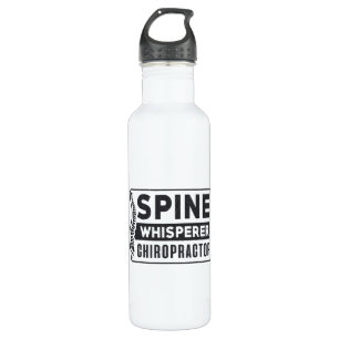 Spine Whisperer Chiropractor Therapy Chiropractic Edelstahlflasche