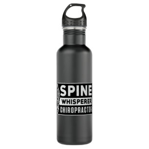 Spine Whisperer Chiropraktiker Chiro Chiropractic Edelstahlflasche