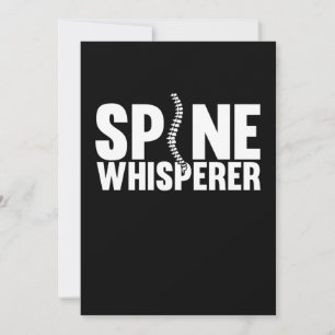 Spine Whisperer Chirurg Operation Ärztliche Ärztin Dankeskarte