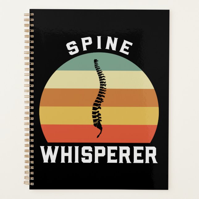 Spine Whisperer Planner Chiropraktor Planer (Vorderseite)