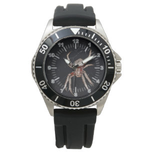 Spinne Armbanduhr