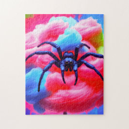 Spinne auf Cotton Candy! Puzzle