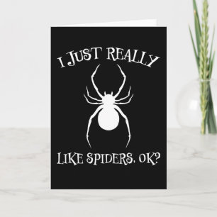Spinne Design Ekel Arachnide Cooles Terrarium Gesc Karte