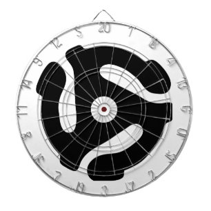 Spinne für den Vinyl-Adapter mit 7 Zoll, 45 U/min Dartscheibe