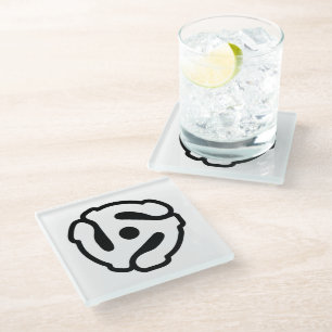 Spinne für den Vinyl-Adapter mit 7 Zoll, 45 U/min Glasuntersetzer